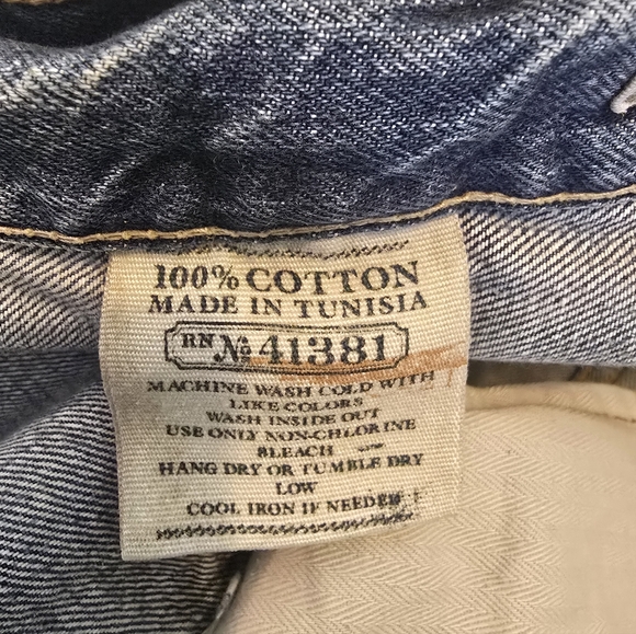 Classic Vintage Ralph Lauren Polo Americana  Men's Blue Jeans - Picture 4 of 7